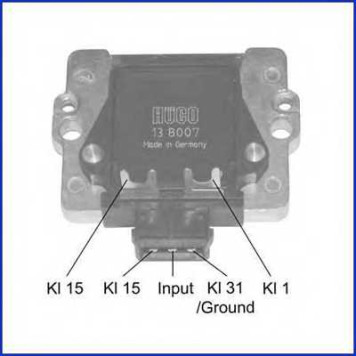 Коммутатор системы зажигания HUCO 138007