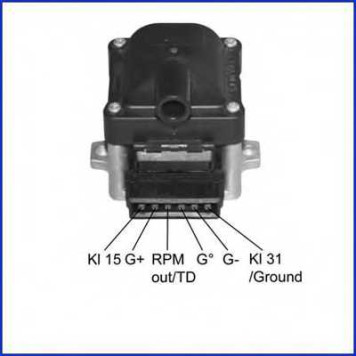 Катушка зажигания HUCO 138426