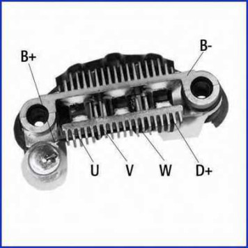 Выпрямитель генератора HUCO 139274