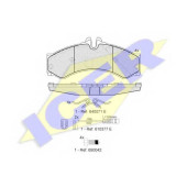 Колодки тормозные дисковые для MERCEDES SPRINTER(904, 905, 909) / VW LT(2, 2DA, 2DB, 2DC, 2DD, 2DE, 2DF, 2DH, 2DK) <b>ICER 141126-203 / 29153</b>