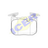 Колодки тормозные дисковые для BMW i8(I12) <b>ICER 182093-200 / 25028</b>