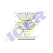 Колодки тормозные дисковые для BMW 3(E30,E36), 5(E34), 7(E32), Z3(E36) <b>ICER 181051 / 20995</b>