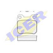 Колодки тормозные дисковые для OPEL OMEGA(16#, 17#, 19#, 21#, 22#, 23#, 25#, 26#, 27#, 66#, 67#), SENATOR(29#), VECTRA(31#, 36#, 38#) <b>ICER 180692 / 21050</b>