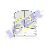 Колодки тормозные дисковые для MAZDA 626(GD,GV), MX-6(GE) <b>ICER 180795 / 21378</b>