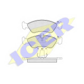 Колодки тормозные дисковые для OPEL ASTRA(51#, 52#, 53#, 53#B, 54#, 56#, 57#, 58#, 59#), CALIBRA(85#), COMBO(71#), VECTRA(31#, 36#, 38#, 86#, 87#, 88#, 89#) <b>ICER 181152 / 21862</b>