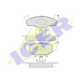 Колодки тормозные дисковые для VW GOLF(1H1,1H5), POLO(6KV2), VENTO(1H2) <b>ICER 181119 / 21866</b>
