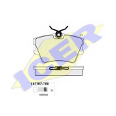 Колодки тормозные дисковые для VW TRANSPORTER(70XA, 70XB, 70XC, 70XD, 7DB, 7DK, 7DW) <b>ICER 141167-700 / 21882</b>