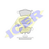 Колодки тормозные дисковые для VW TRANSPORTER(70XA, 70XB, 70XC, 70XD, 7DB, 7DK, 7DW) <b>ICER 141320 / 21885</b>