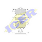 Колодки тормозные дисковые для SAAB 9-3(YS3D), 9-5(YS3E) <b>ICER 181218 / 23116</b>