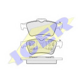 Колодки тормозные дисковые для FORD FOCUS, TOURNEO CONNECT, TRANSIT CONNECT / NISSAN PRIMERA / OPEL SIGNUM, VECTRA / RENAULT ESPACE, LAGUNA, MEGANE, VEL SATIS / SAAB 9-3 <b>ICER 181433 / 23482</b>