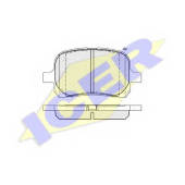 Колодки тормозные дисковые для DAIHATSU ALTIS / LEXUS ES / TOYOTA AVALON, CAMRY SOLARA, CAMRY, VISTA, WINDOM <b>ICER 181632 / 23513</b>
