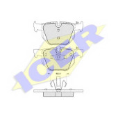 Колодки тормозные дисковые для BMW 3(E90,E91,E92,E93), X1(E84) <b>ICER 181739 / 23550</b>