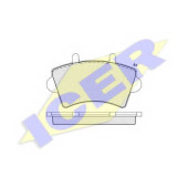Колодки тормозные дисковые для NISSAN INTERSTAR(X70) / OPEL MOVANO(E9,F9,H9,J9,U9) / RENAULT MASTER(ED/HD/UD,FD,JD) <b>ICER 141442 / 23613</b>