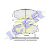 Колодки тормозные дисковые для HONDA ACCORD(CF,CL,CM), CIVIC(FK), CR(RD#,RE), ELEMENT / MITSUBISHI ZINGER(KB0#A) <b>ICER 181558 / 23868</b>