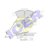 Колодки тормозные дисковые для MERCEDES SPRINTER(901,902,903,909), V(638/2), VITO(638) <b>ICER 141104-203 / 23990</b>