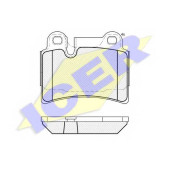 Колодки тормозные дисковые для VW TOUAREG(7L6,7L7,7LA) <b>ICER 181951 / 24097</b>