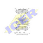 Колодки тормозные дисковые для JEEP COMMANDER(XK), GRAND CHEROKEE(WH,WK,WK2) <b>ICER 181766 / 24258</b>