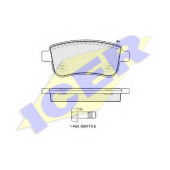 Колодки тормозные дисковые для RENAULT FLUENCE(L30#), GRAND(JZ0/1#), MEGANE(BZ0#, DZ0/1#, EZ0/1#, KZ0/1), SCENIC(JZ0/1#) <b>ICER 181904 / 24820</b>
