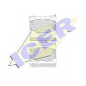 Колодки тормозные дисковые для HONDA LEGEND(KB#) <b>ICER 182184 / 25117</b>