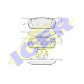 Колодки тормозные дисковые для RENAULT CLIO, LOGAN, SANDERO/STEPWAY, THALIA, TWINGO <b>ICER 182115 / 25702</b>