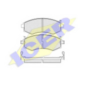 Колодки тормозные дисковые для HYUNDAI COUPE(RD), ELANTRA(XD), MATRIX(FC), SONATA(EF) / KIA JOICE, MAGENTIS(GD) <b>ICER 181267 / D887-7765</b>