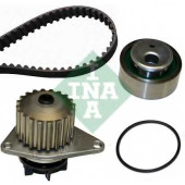 Водяной насос + комплект зубчатого ремня INA 530 0012 30