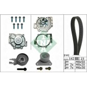 Водяной насос + комплект зубчатого ремня INA 530 0467 30
