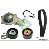 Водяной насос + комплект зубчатого ремня INA 530 0611 30