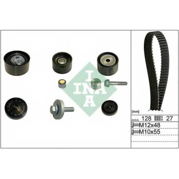 Комплект ремня ГРМ INA 530 0637 10