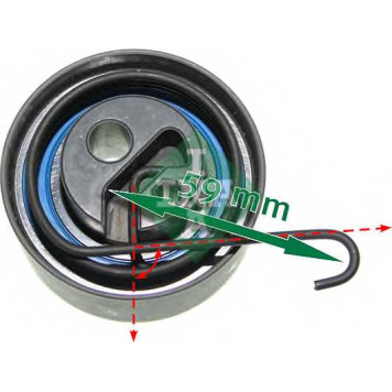 Натяжной ролик ременя ГРМ INA 531 0819 10