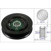 Натяжной ролик поликлинового ременя INA 531 0861 10