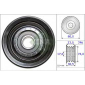 Паразитный / ведущий ролик поликлинового ременя INA 532 0580 10