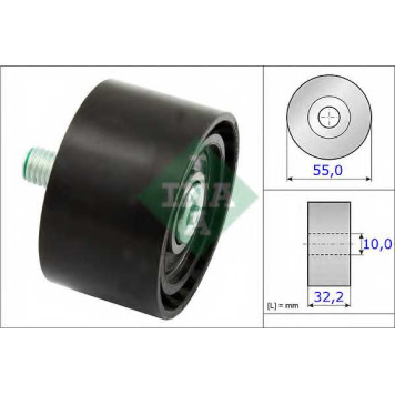 Паразитный / ведущий ролик поликлинового ременя INA 532 0659 10