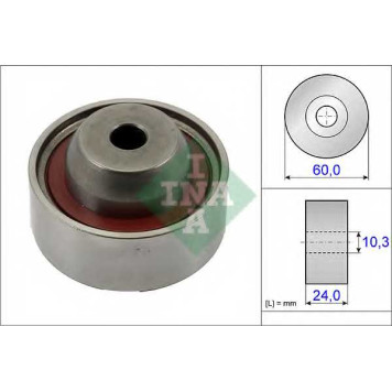 Паразитный / ведущий ролик зубчатого ремня INA 532 0674 10