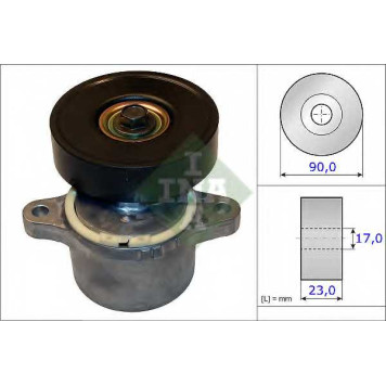 Натяжная планка поликлинового ремня INA 534 0460 10