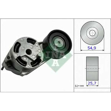 Натяжная планка поликлинового ремня INA 534 0516 10