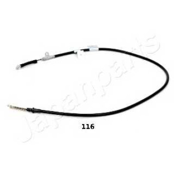 Трос стояночной тормозной системы JAPANPARTS BC-116