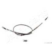 Трос стояночной тормозной системы JAPANPARTS BC-200