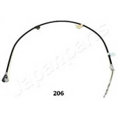 Трос стояночной тормозной системы JAPANPARTS BC-206