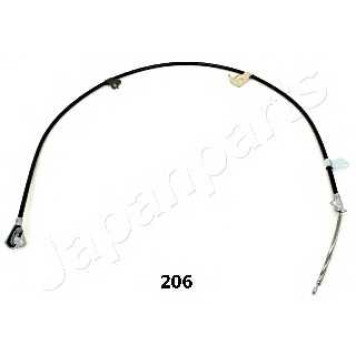 Трос стояночной тормозной системы JAPANPARTS BC-206