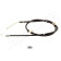 Трос стояночной тормозной системы JAPANPARTS BC-500