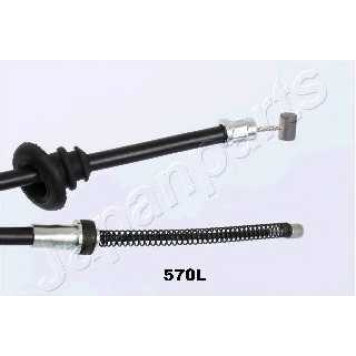 Трос стояночной тормозной системы JAPANPARTS BC-570L-1