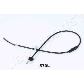 Трос стояночной тормозной системы JAPANPARTS BC-570L