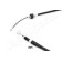 Трос стояночной тормозной системы JAPANPARTS BC-805