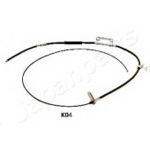 Трос стояночной тормозной системы JAPANPARTS BC-K04