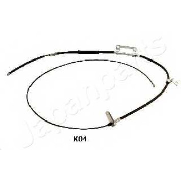 Трос стояночной тормозной системы JAPANPARTS BC-K04