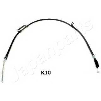Трос стояночной тормозной системы JAPANPARTS BC-K10