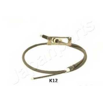 Трос стояночной тормозной системы JAPANPARTS BC-K12