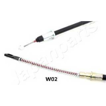 Трос стояночной тормозной системы JAPANPARTS BC-W02-1