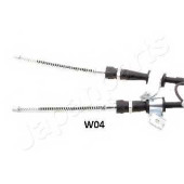 Трос стояночной тормозной системы JAPANPARTS BC-W04